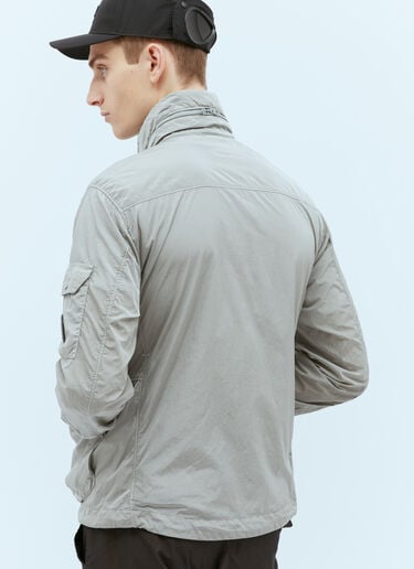 C.P. Company Chrome-R 지퍼 재킷 그레이 pco0155007