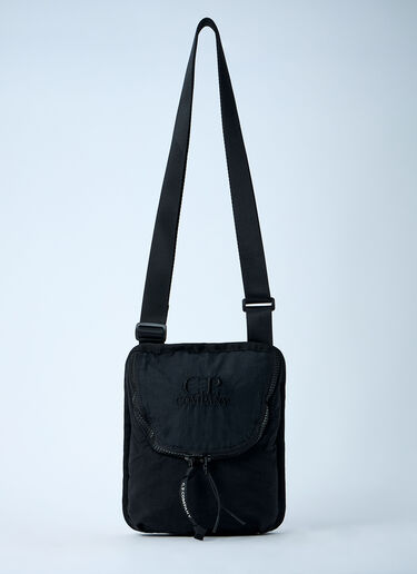 プレーンペーパータッチショルダーバッグ C.P. Company プレーンペーパータッチショルダーバッグ ブラック pco0160001