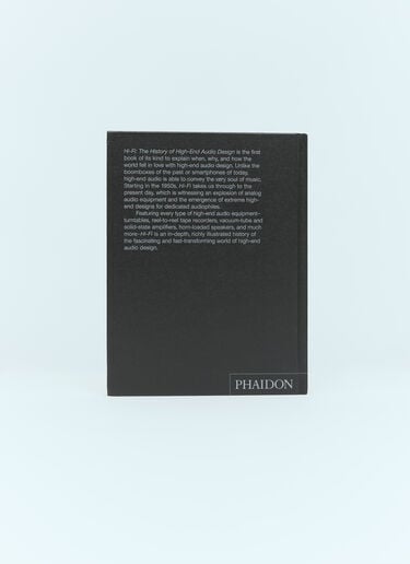Hi-Fi: 하이엔드 오디오 디자인의 역사 Phaidon Hi-Fi: 하이엔드 오디오 디자인의 역사 블랙 phd0553019