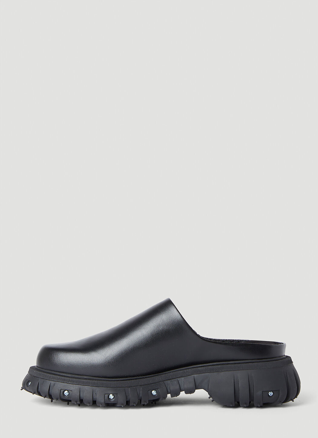 通販でクリスマス Phileo Men's' Massive Mules in Black | LN-CC® 靴