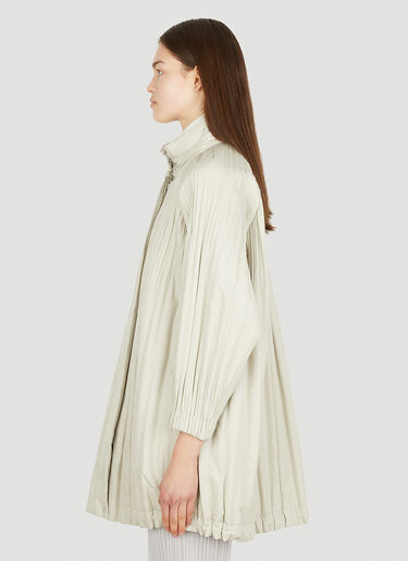 Pleats Please Issey Miyake 衬垫褶裥夹克 米色 plp0251010