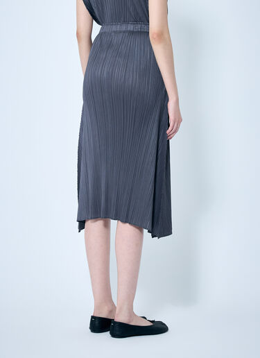 효율적인 스퀘어 스커트 Pleats Please Issey Miyake 효율적인 스퀘어 스커트 그레이 plp0258016