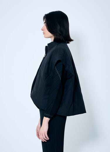 Pleats Please Issey Miyake 绗缝背心  黑色 plp0259006