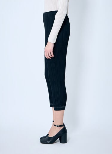 Pleats Please Issey Miyake 플리츠 크롭 팬츠  블랙 plp0259016