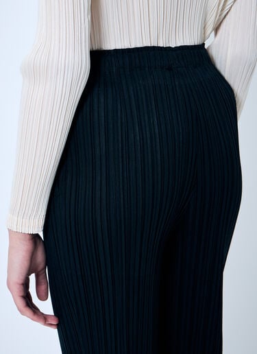 Pleats Please Issey Miyake 플리츠 크롭 팬츠  블랙 plp0259016
