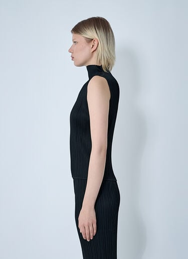 Pleats Please Issey Miyake 褶裥上衣  黑色 plp0261008
