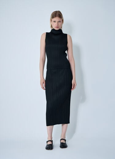 Pleats Please Issey Miyake プリーツスカート  ブラック plp0261010