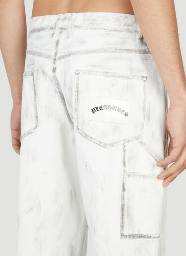 Painted Pants Pleasures Painted Pants White pls0151009