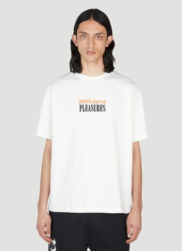 Roland T-Shirt Pleasures Roland T-Shirt White pls0151012