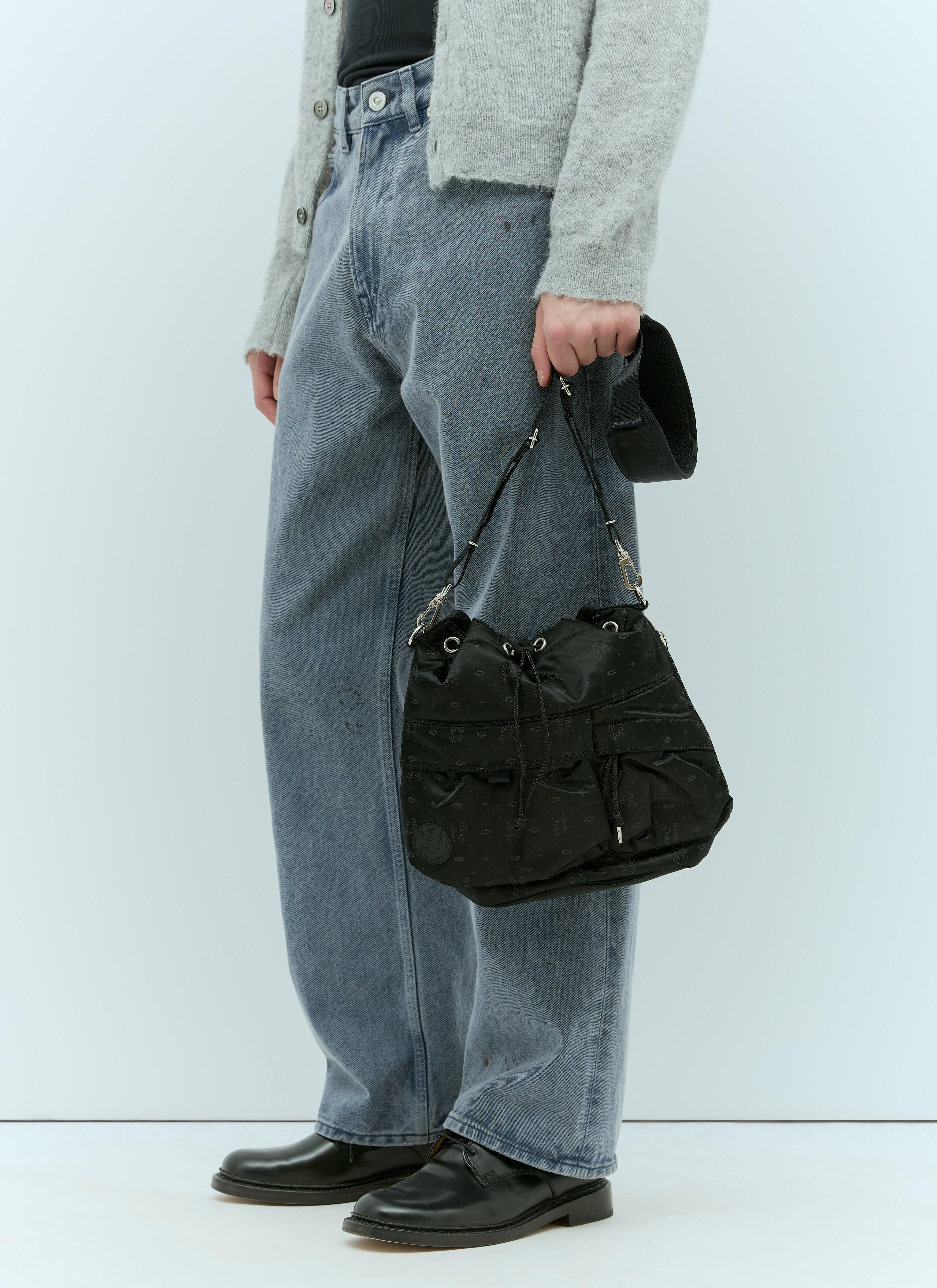 Porter-Yoshida & Co Men's' Monogram Tool Bag in Black | LN-CC®