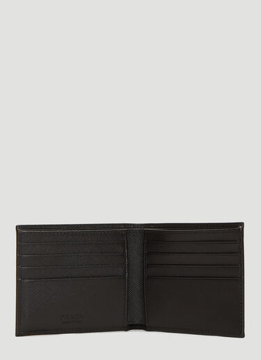 Prada Saffiano Leather Bi-fold Wallet Black pra0135043
