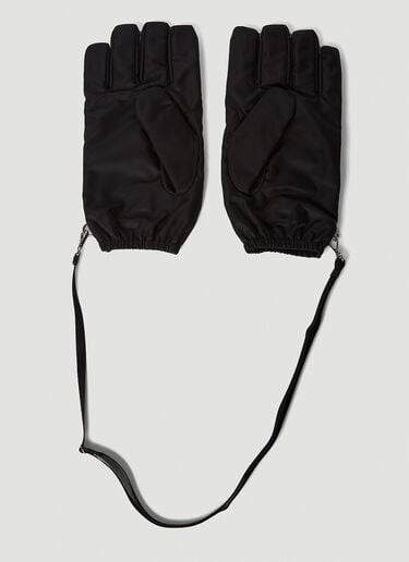 Prada Re ナイロン手袋 ブラック pra0150021