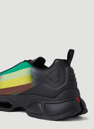 컬리즌 크로스 스니커즈 Prada 컬리즌 크로스 스니커즈 블랙 pra0152049