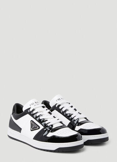 Downtown Patent Sneakers Prada Downtown Patent Sneakers Black pra0153016