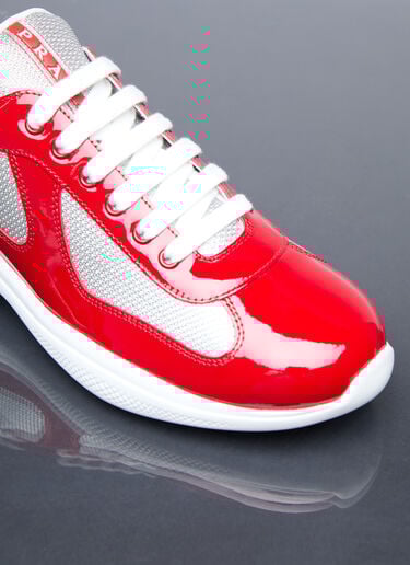 Prada America's Cup Sneakers Red pra0155017
