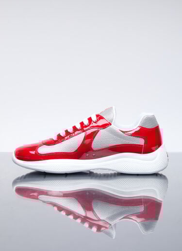 Prada America's Cup Sneakers Red pra0155017