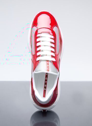 Prada America's Cup Sneakers Red pra0155017