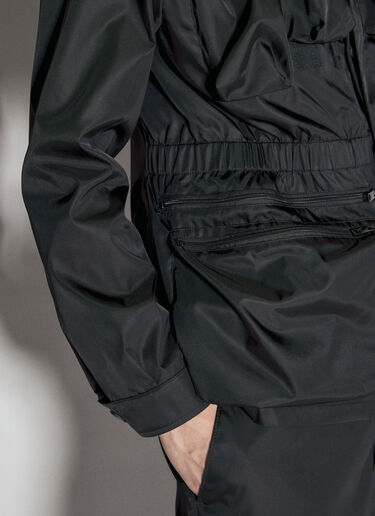 再生尼龙工装夹克 Prada 再生尼龙工装夹克 黑色 pra0156009