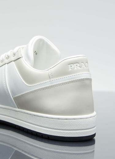 Prada 다운타운 가죽 스니커즈 베이지 pra0156012