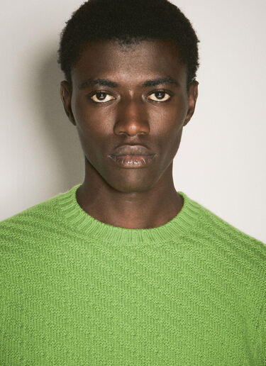 Wool-And-Cashmere-Blend Sweater Prada Wool-And-Cashmere-Blend Sweater Green pra0158010
