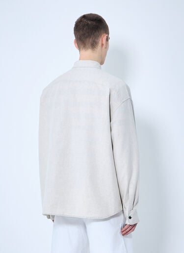Cotton-And-Linen-Blend Shirt Prada Cotton-And-Linen-Blend Shirt Beige pra0160008