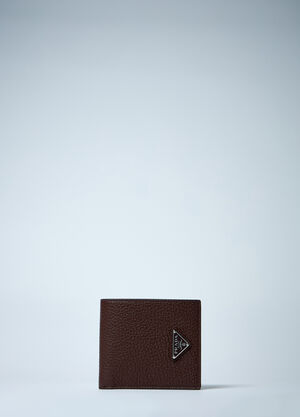 Prada Bi-Fold Wallet Brown pra0161020