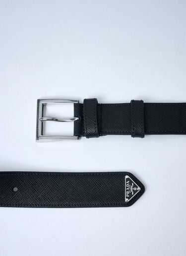 Prada Leather Belt Black pra0161026