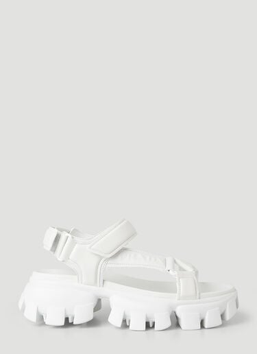 Cloudbust Thunder Sandals Prada Cloudbust Thunder Sandals White pra0248046