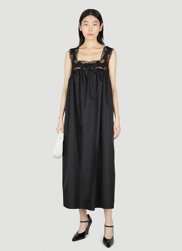 Re-Nylon Lace Trim Dress Prada Re-Nylon Lace Trim Dress Black pra0252050