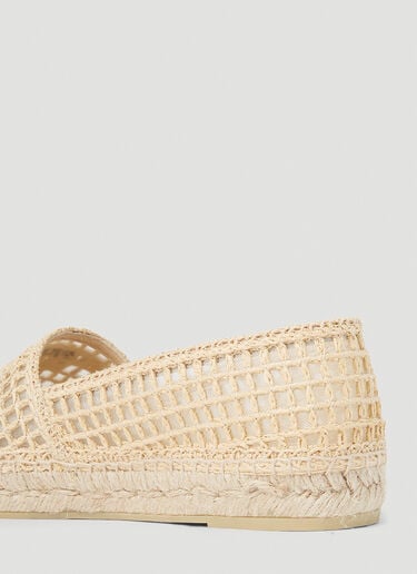 Logo Espadrilles Prada Logo Espadrilles Beige pra0252068