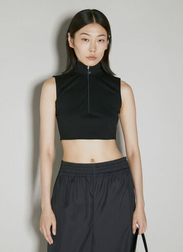 Stretch Tank Top Prada Stretch Tank Top Black pra0254012