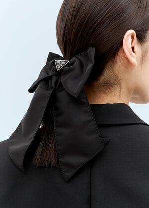 Prada Re-Nylon 헤어 클립 블랙 pra0258064
