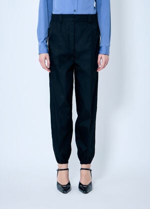 Prada Re Nylon トラックパンツ  ブラック pra0260019