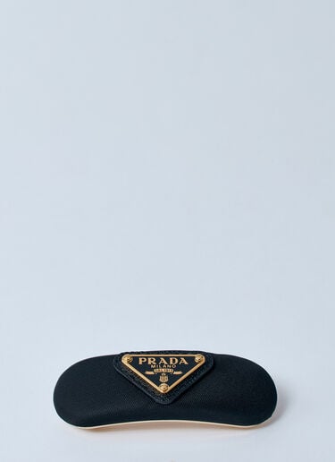 Prada Re-Nylon 헤어 클립  블랙 pra0260042