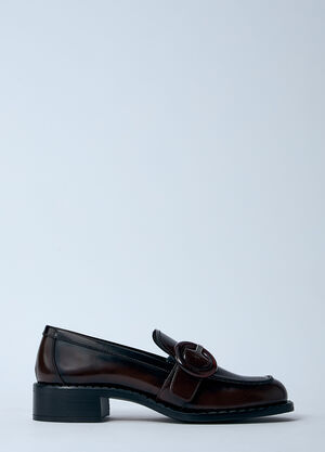 Prada シエナローファー  ブラウン pra0260061