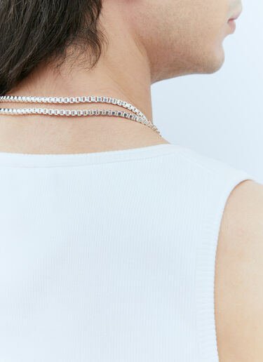 Pearl Octopuss.y 드라큘라 로프 목걸이 실버 prl0355003