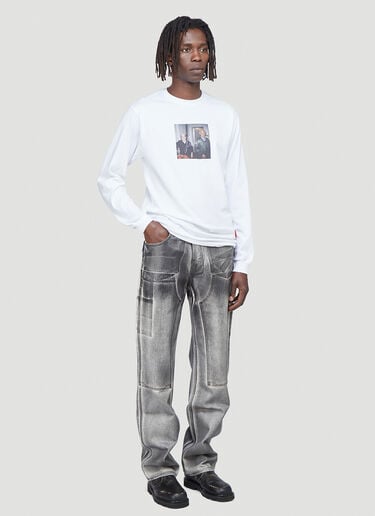 Grandparents Long-Sleeved T-Shirt Pressure Grandparents Long-Sleeved T-Shirt White prs0342008