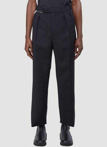 Raf Simons Wide-Leg Pants Black raf0142014