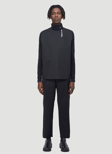Raf Simons Wide-Leg Pants Black raf0142014