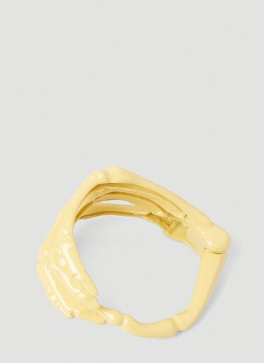 Skeleton Hand Bracelet Raf Simons Skeleton Hand Bracelet Yellow raf0148022