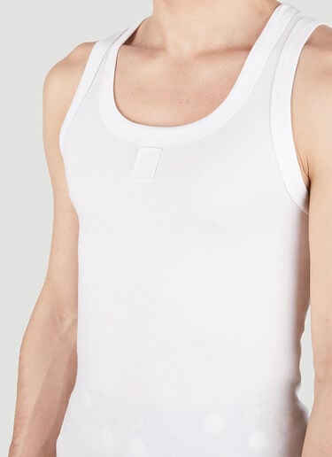 徽标贴饰背心 Raf Simons 徽标贴饰背心 白色 raf0151002