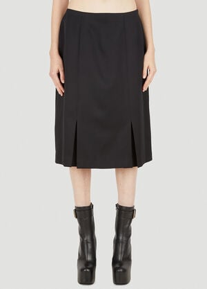 Raf Simons Pleated Skirt Black raf0248003