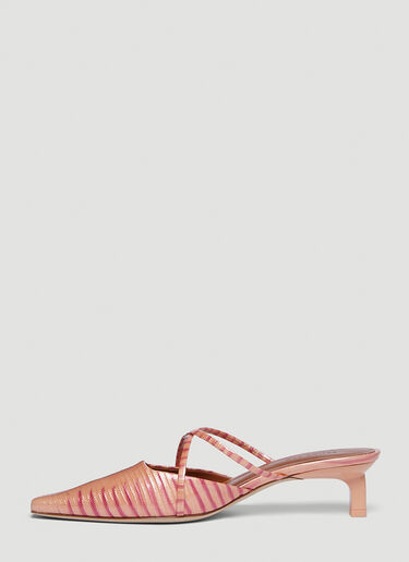 Phoebe Leather Heeled Mules Rejina Pyo Phoebe Leather Heeled Mules Pink rej0239016