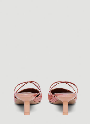 Phoebe Leather Heeled Mules Rejina Pyo Phoebe Leather Heeled Mules Pink rej0239016