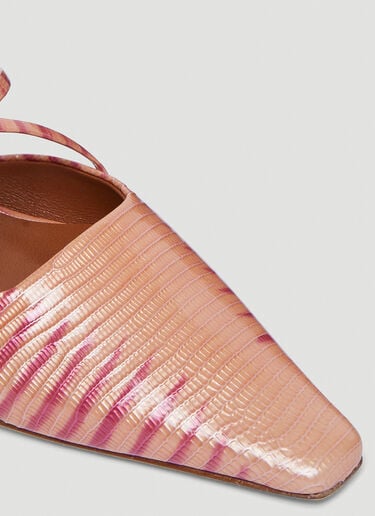 Phoebe Leather Heeled Mules Rejina Pyo Phoebe Leather Heeled Mules Pink rej0239016