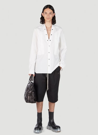 Larry Fogpocket 衬衫 Rick Owens Larry Fogpocket 衬衫 白色 ric0151004