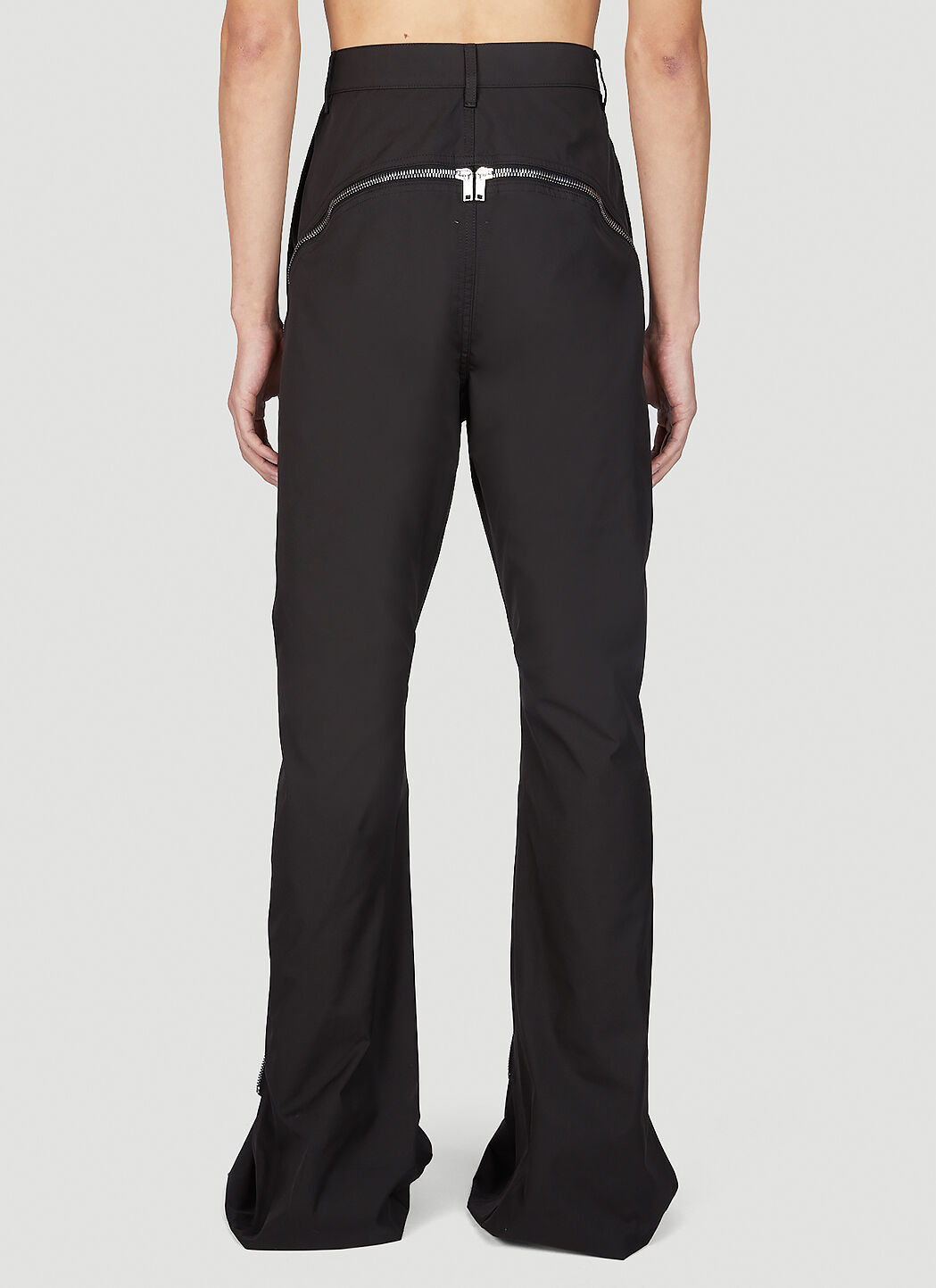 Rick Owens Bolan Banana Zip Pants in Black | LN-CC