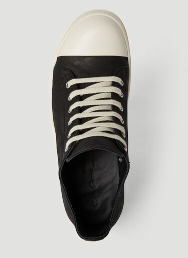 系带运动鞋 Rick Owens 系带运动鞋 黑色 ric0151025