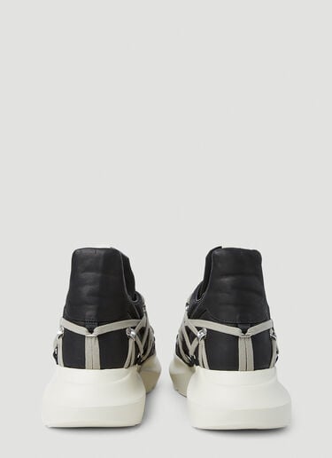 Rick Owens Megalace Runner Sneakers Black ric0151027