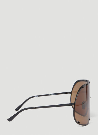실드 선글라스 Rick Owens 실드 선글라스 블랙 ric0151046
